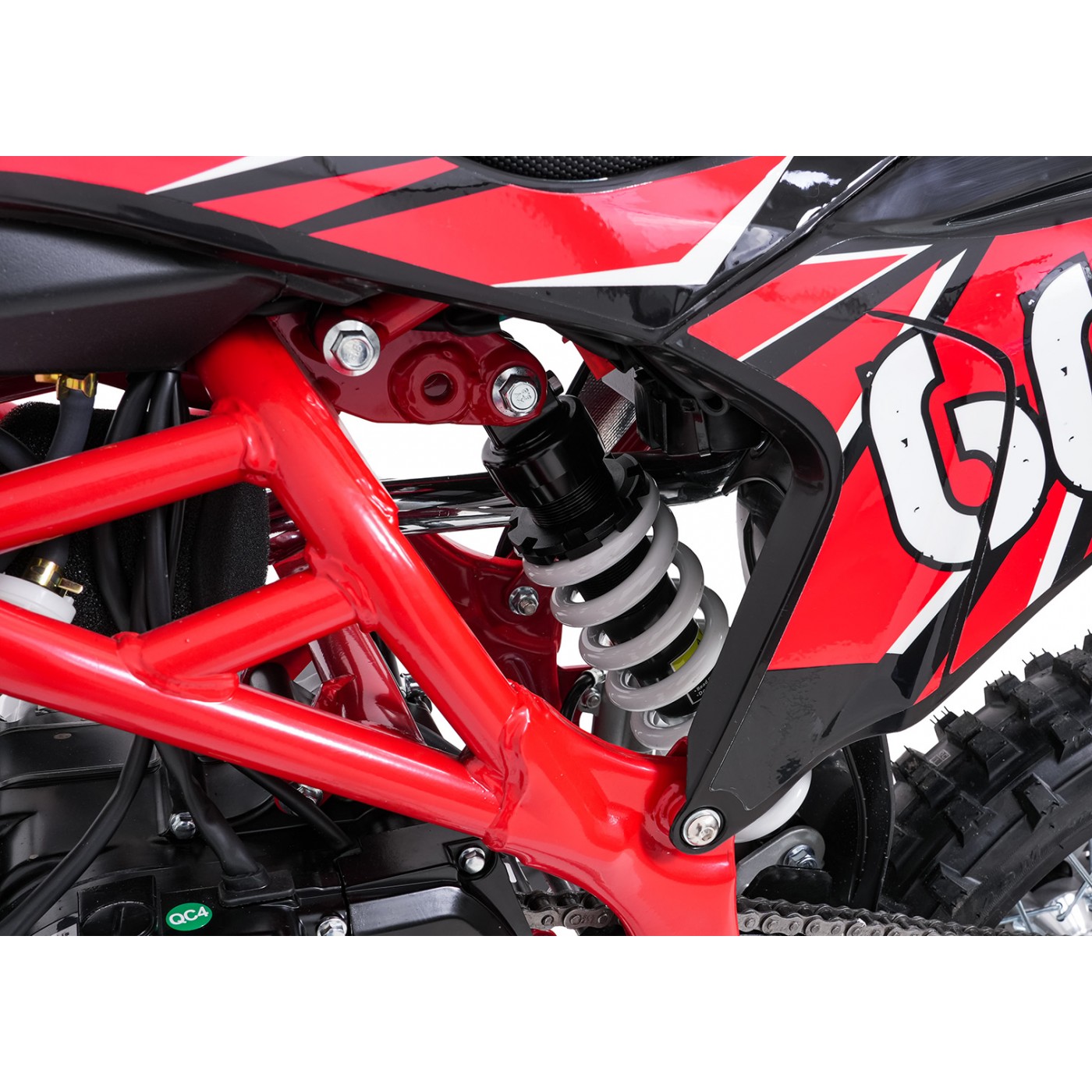 Spaľovací motor vozidla ULTRA 66 125cc červený