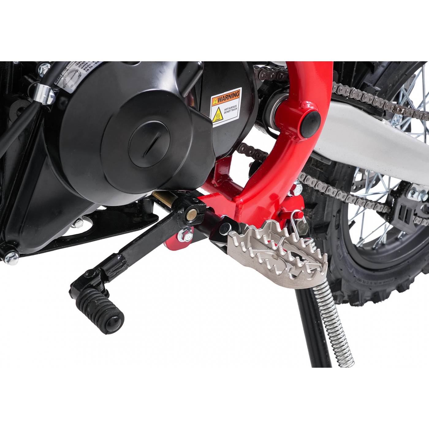 Spaľovací motor vozidla ULTRA 66 125cc červený