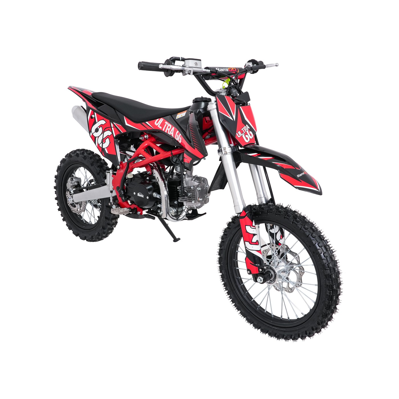 Spaľovací motor vozidla ULTRA 66 125cc červený