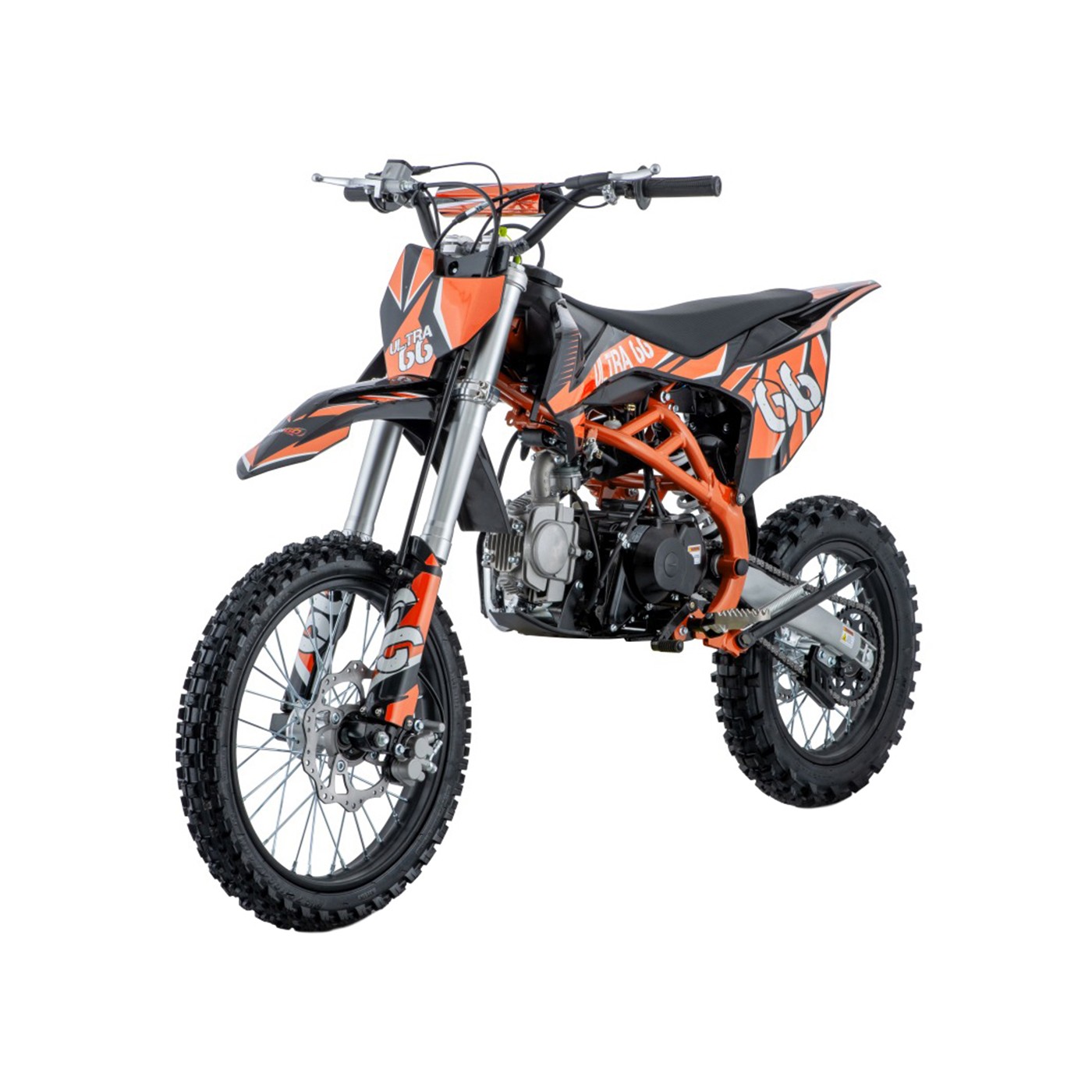 Spaľovací motor vozidla ULTRA 66 125cc oranžový