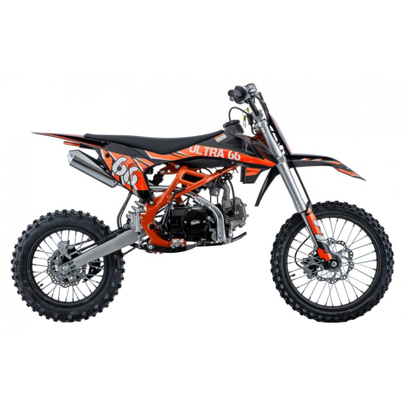 Spaľovací motor vozidla ULTRA 66 125cc oranžový