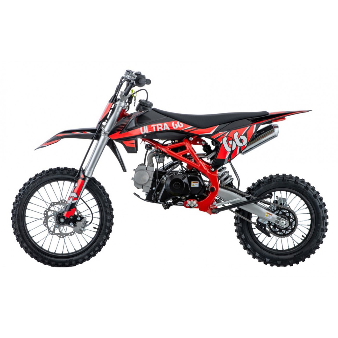 Spaľovací motor vozidla ULTRA 66 125cc červený