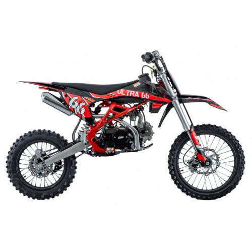 Spaľovací motor vozidla ULTRA 66 125cc červený