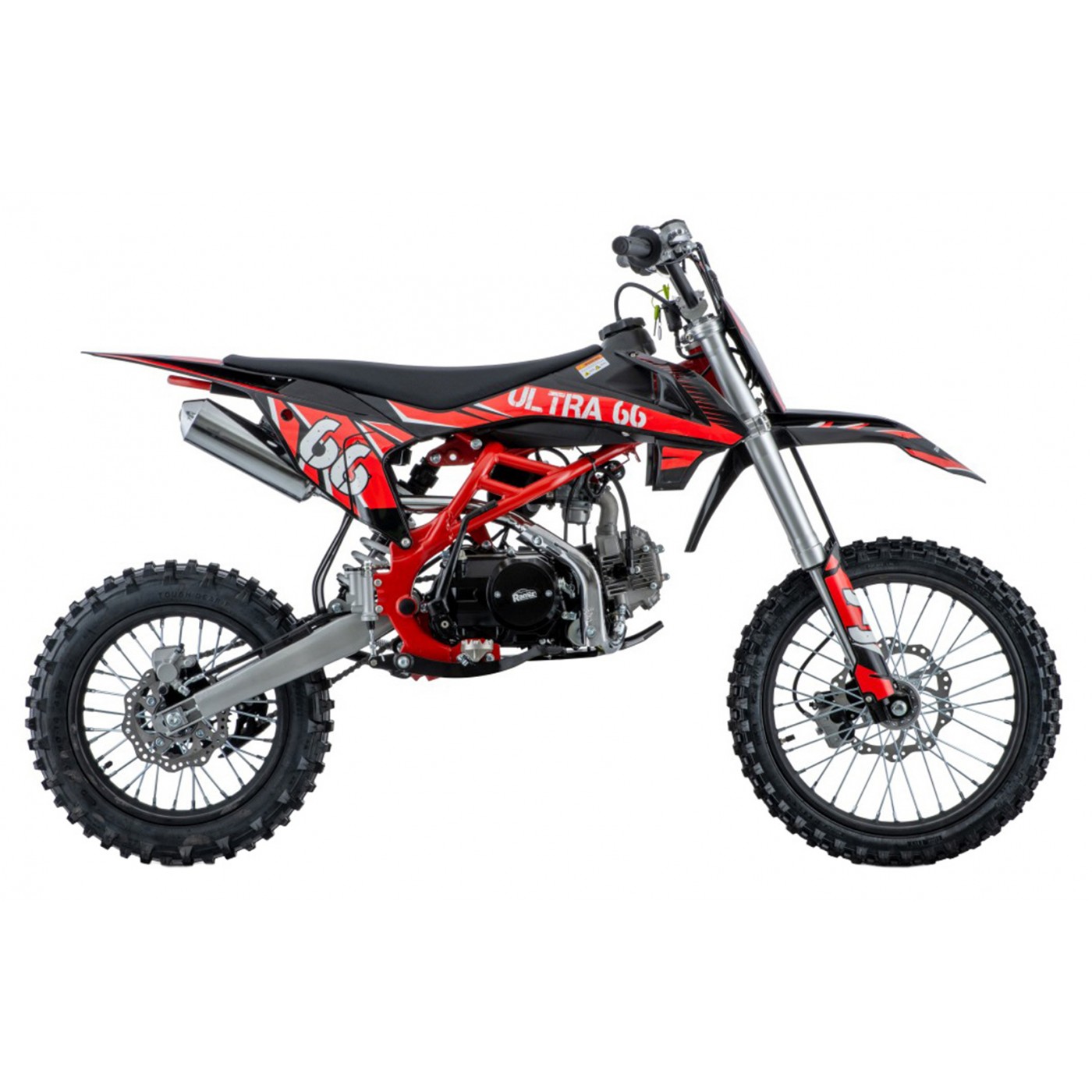 Spaľovací motor vozidla ULTRA 66 125cc červený