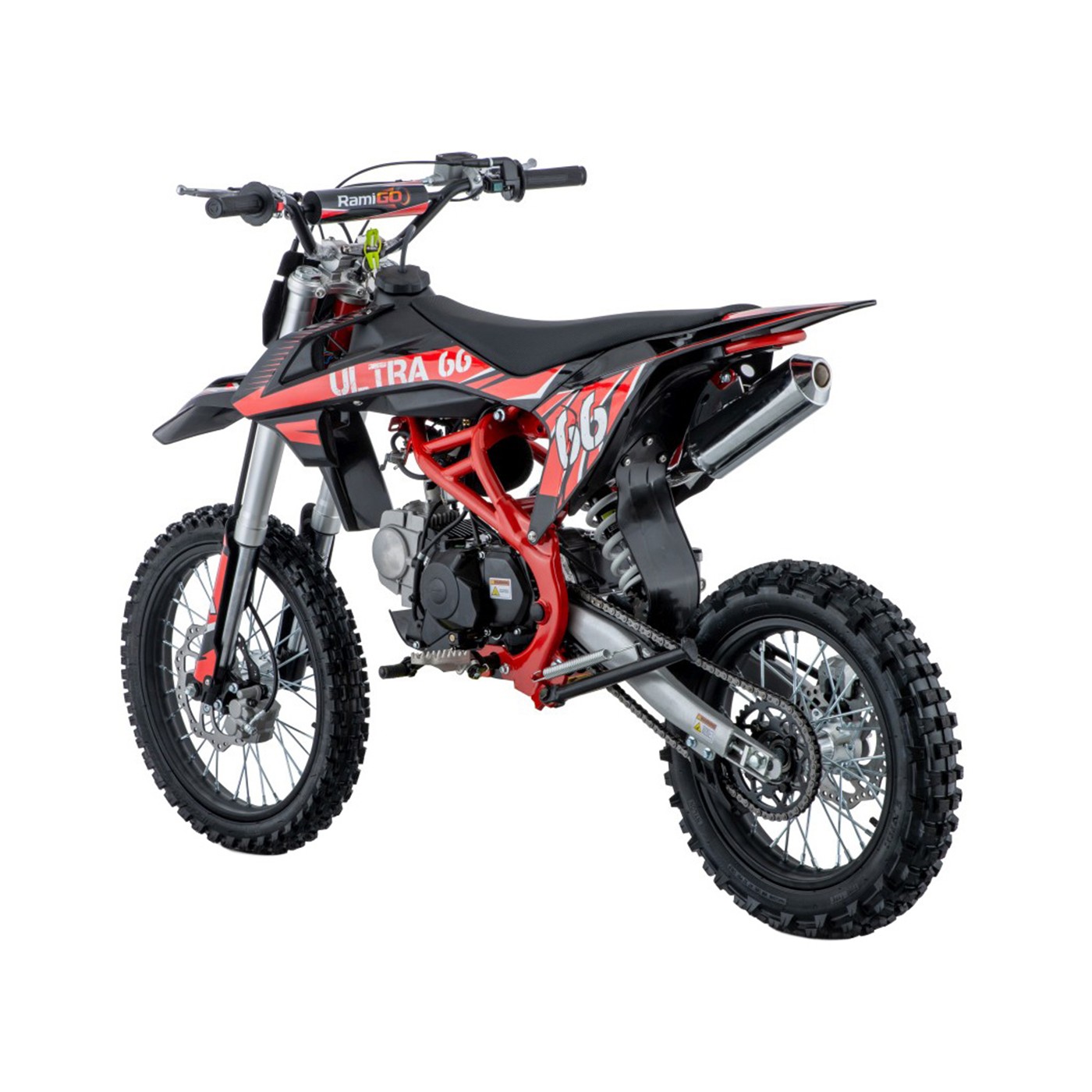 Spaľovací motor vozidla ULTRA 66 125cc červený