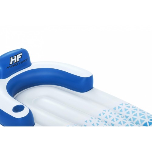 Nafukovací Matrac na plávanie Indigo Wave BESTWAY 183x97cm + Nafukovacia opierka + Miesto na nápoj