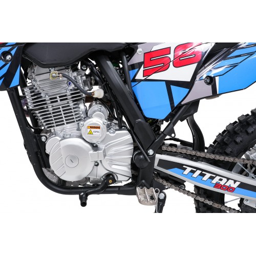 Vozidlo TITAN 300cc s modrým spaľovacím motorom