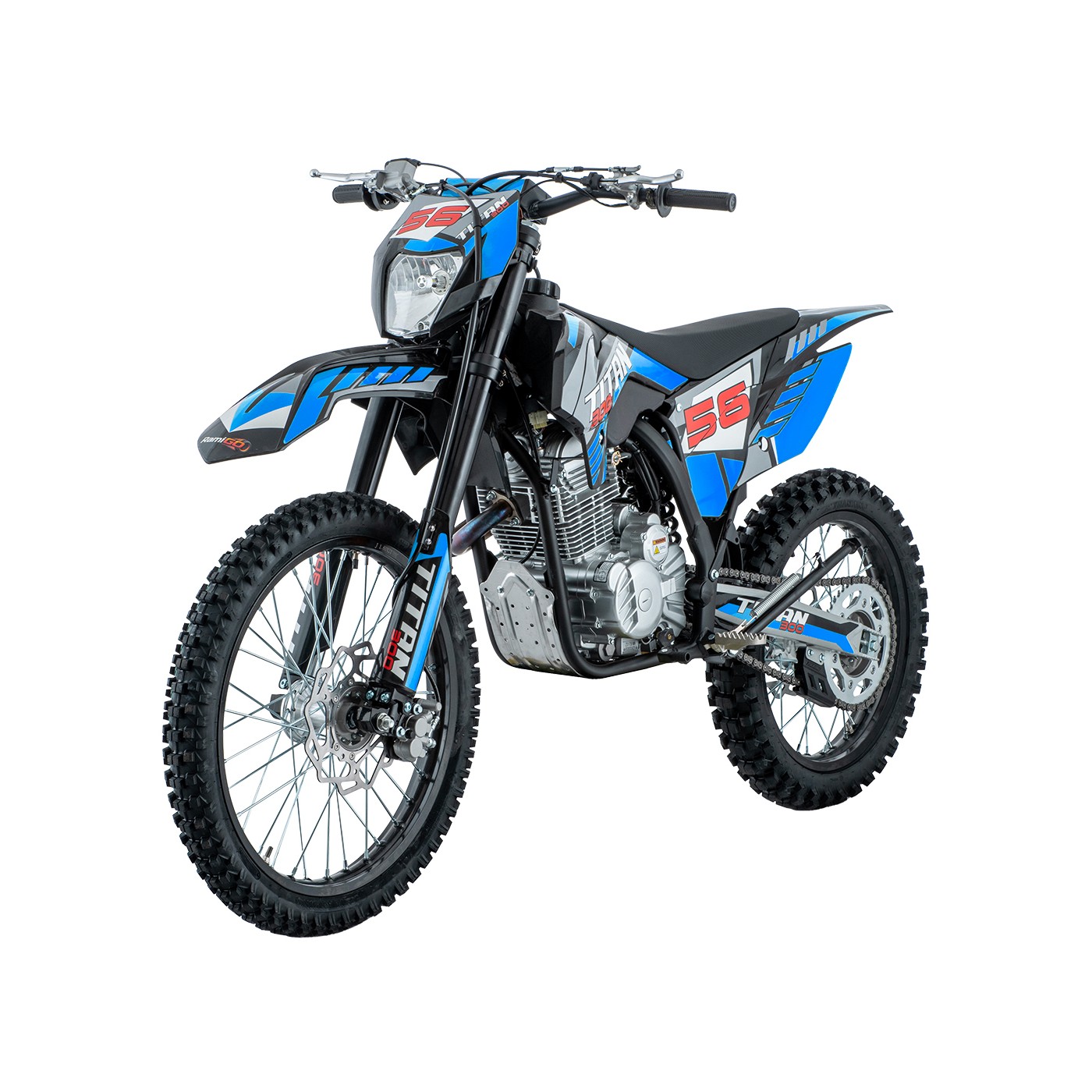 Vozidlo TITAN 300cc s modrým spaľovacím motorom