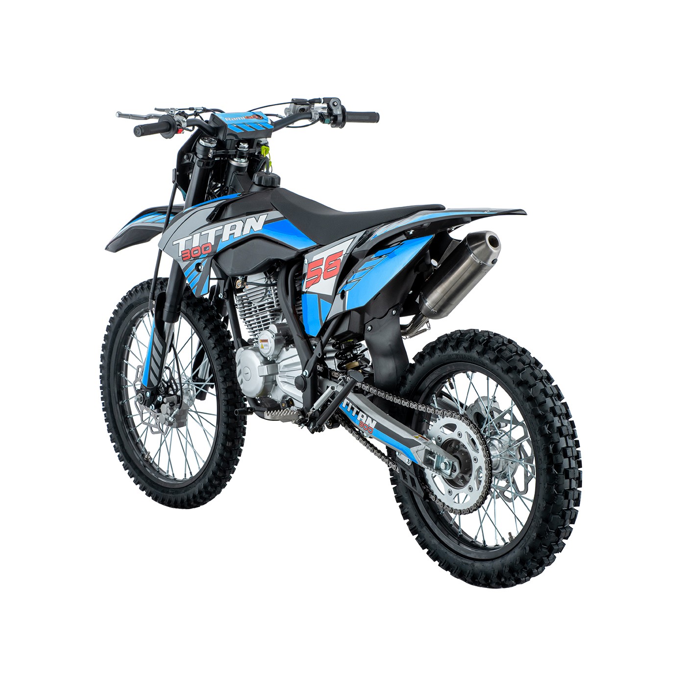 Vozidlo TITAN 300cc s modrým spaľovacím motorom