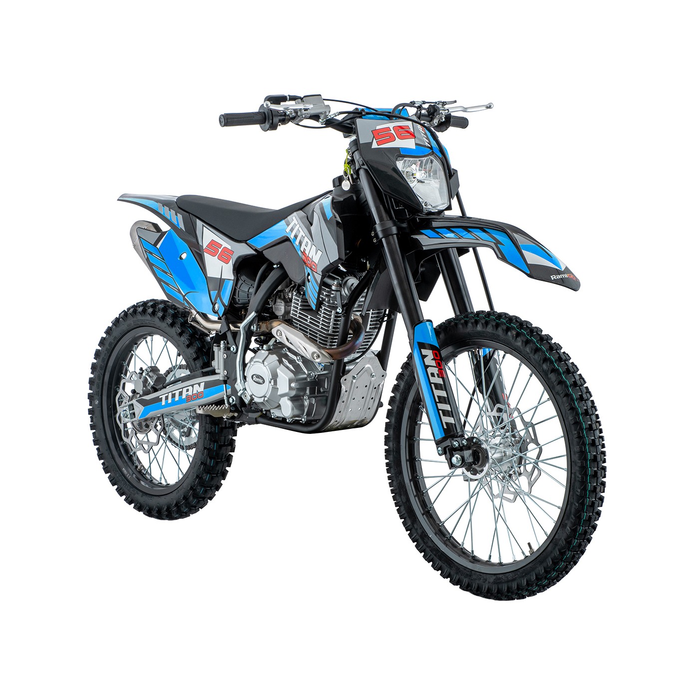 Vozidlo TITAN 300cc s modrým spaľovacím motorom