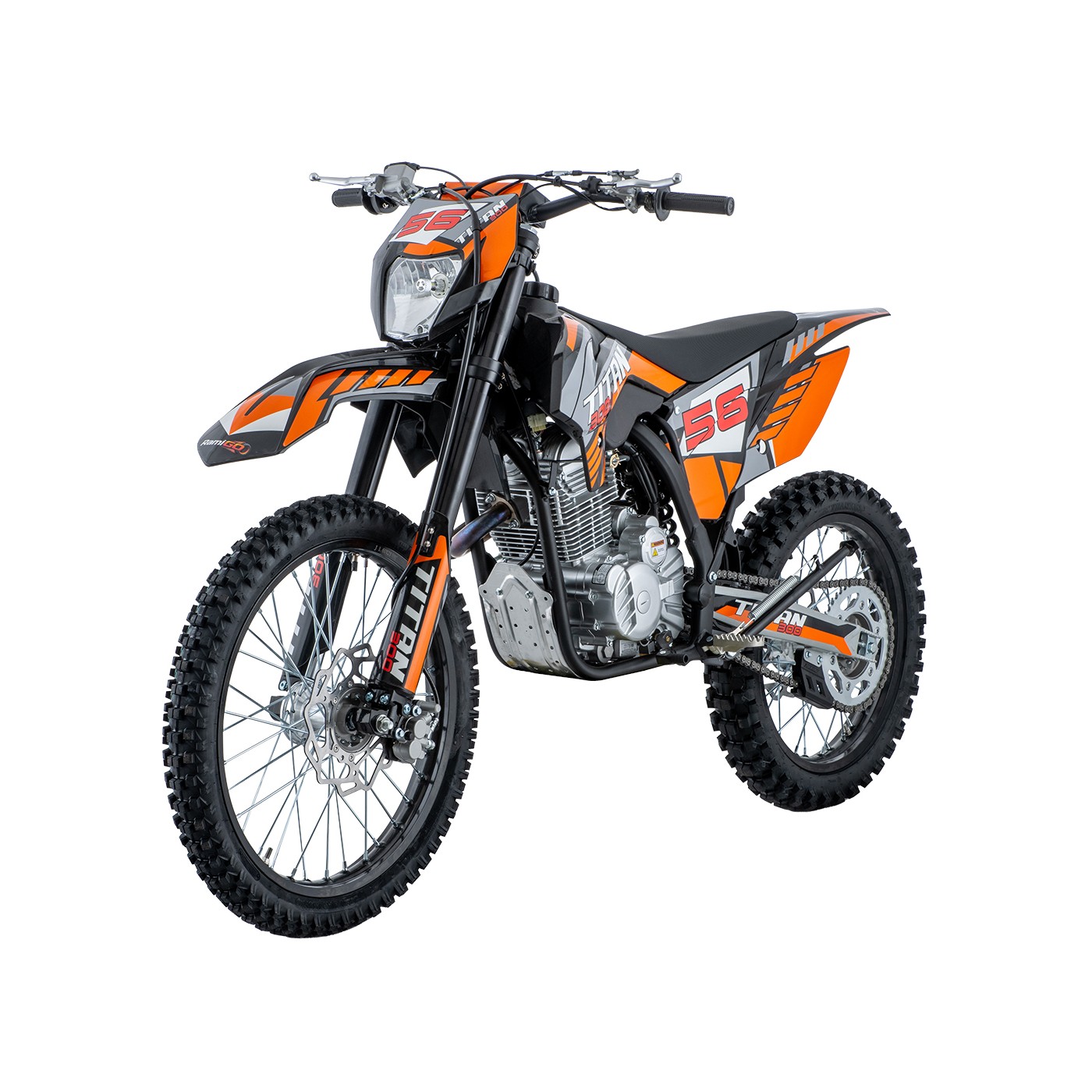 Vozidlo s oranžovým spaľovacím motorom TITAN 300cc