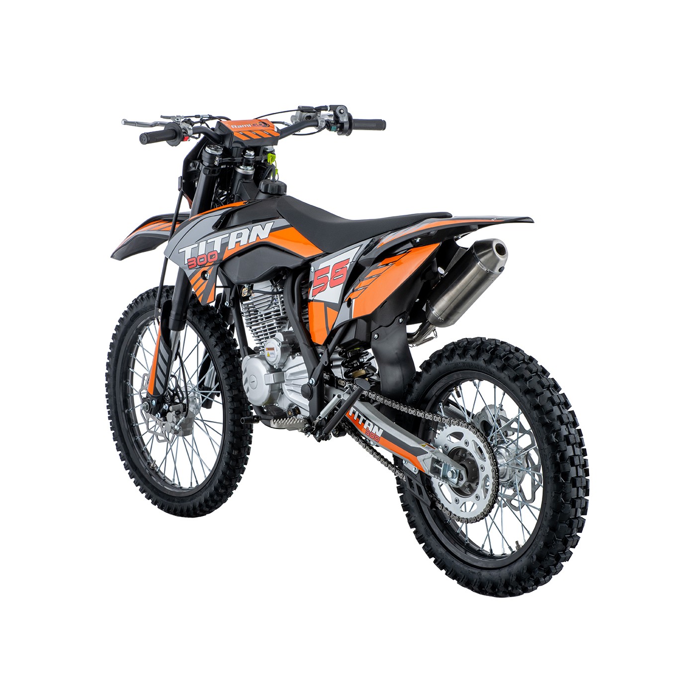 Vozidlo s oranžovým spaľovacím motorom TITAN 300cc