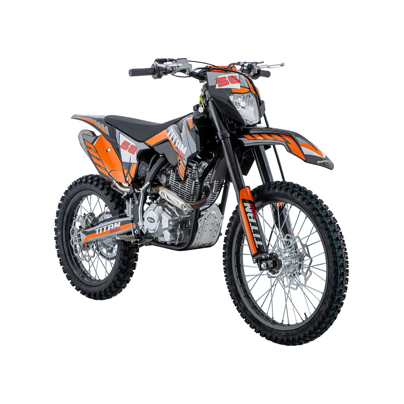 Vozidlo s oranžovým spaľovacím motorom TITAN 300cc