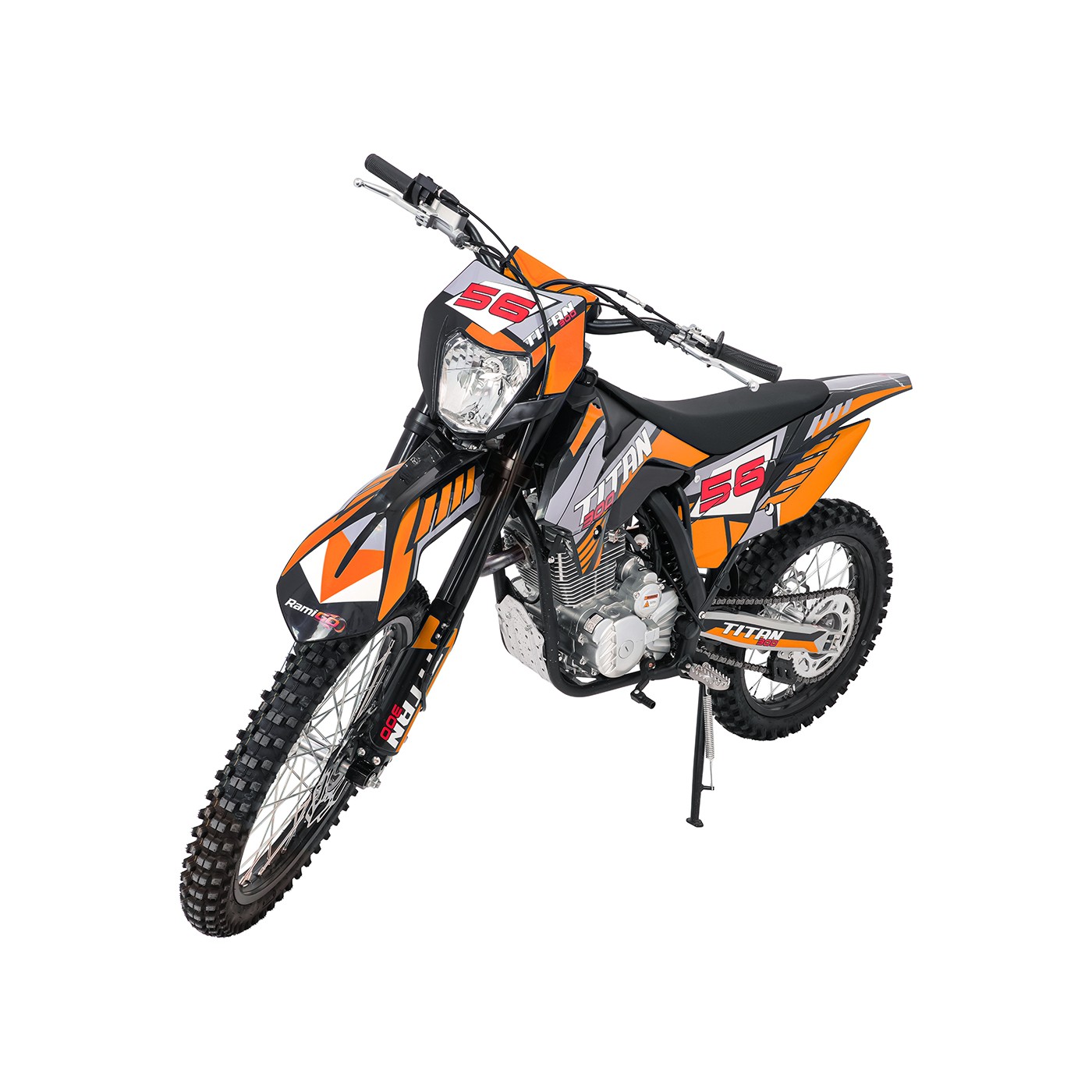 Vozidlo s oranžovým spaľovacím motorom TITAN 300cc