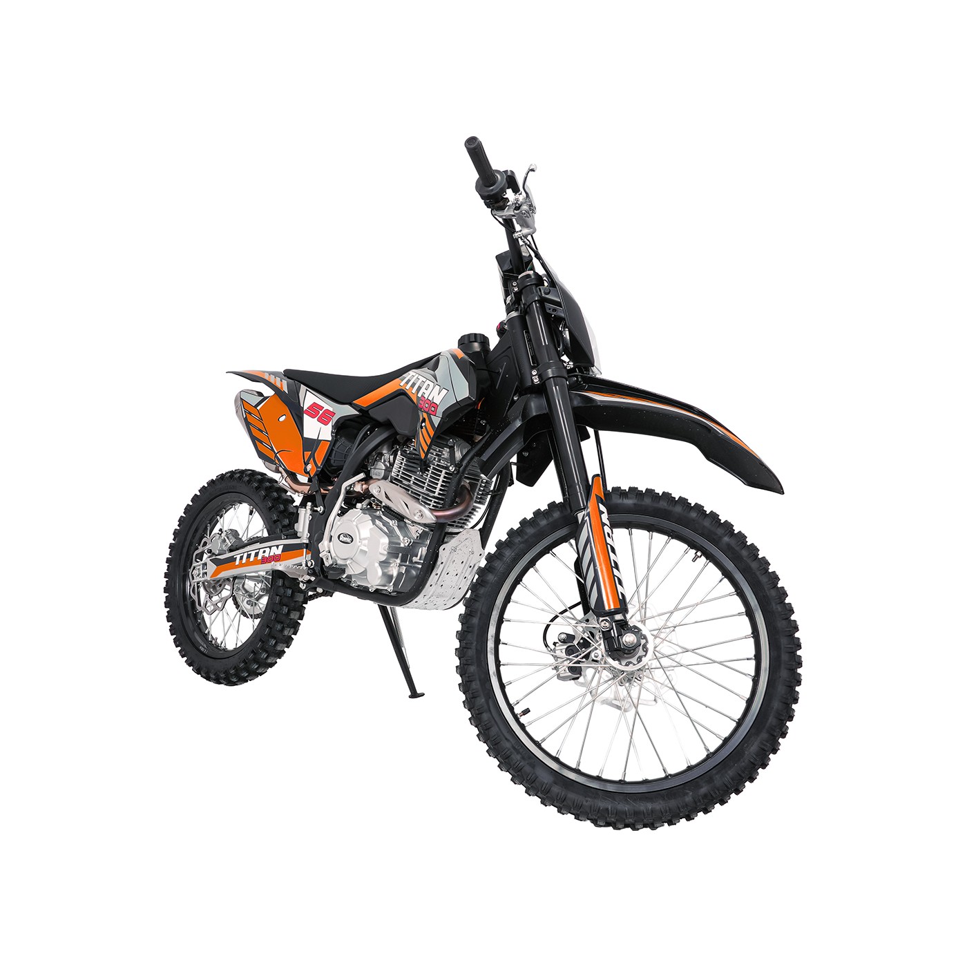 Vozidlo s oranžovým spaľovacím motorom TITAN 300cc