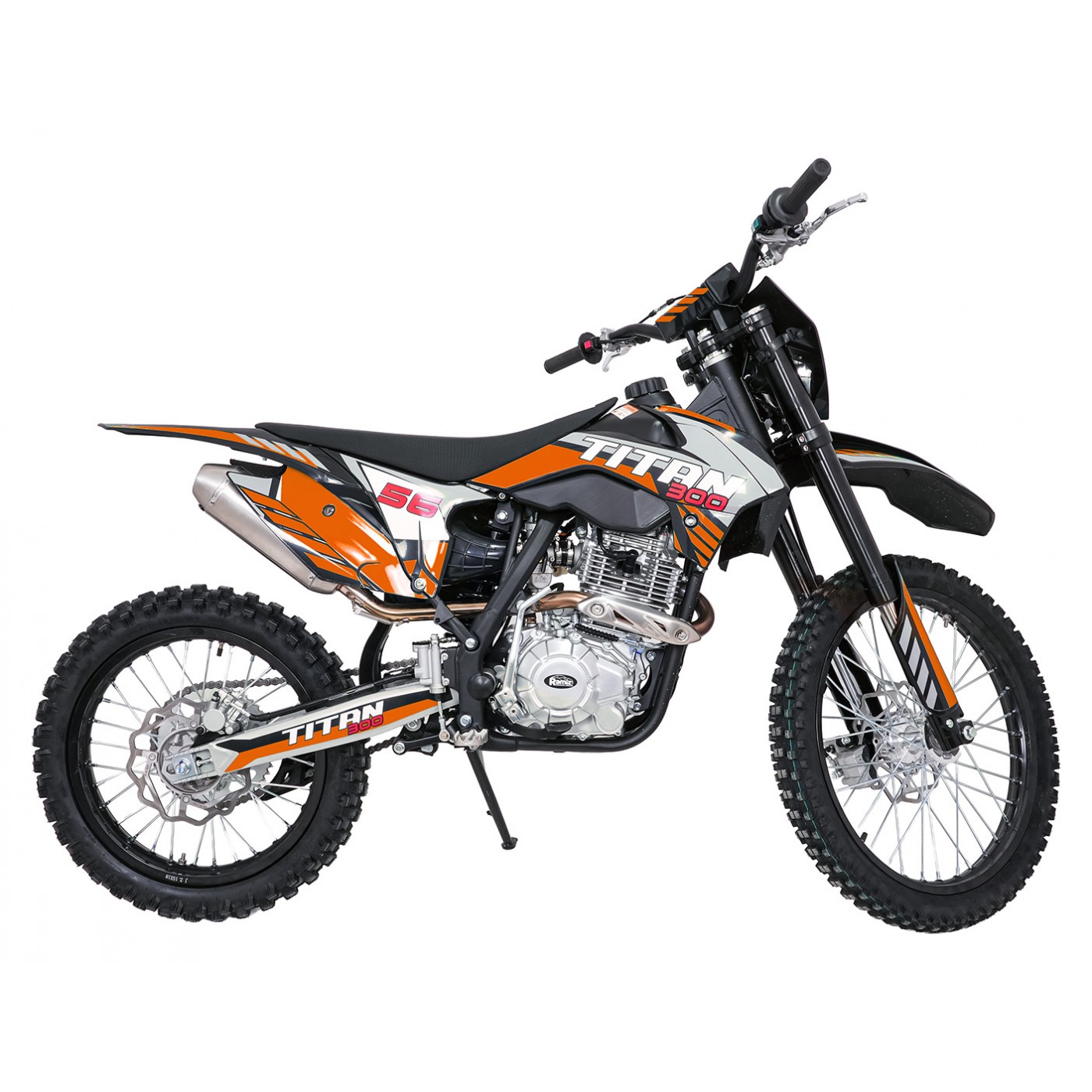 Vozidlo s oranžovým spaľovacím motorom TITAN 300cc