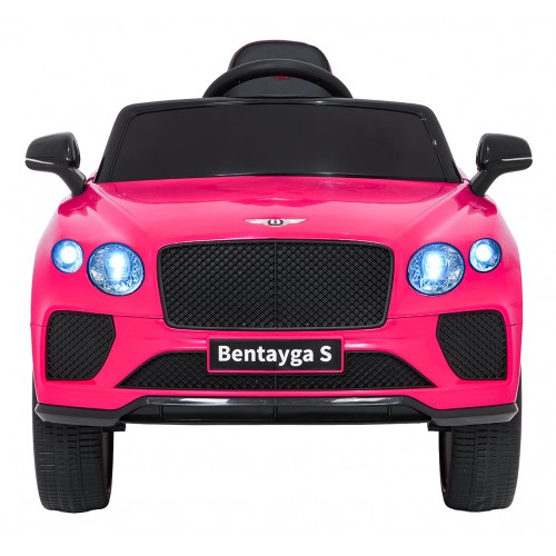 Ružové vozidlo Bentley Bentayga S