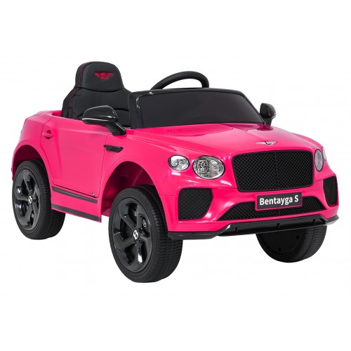 Ružové vozidlo Bentley Bentayga S