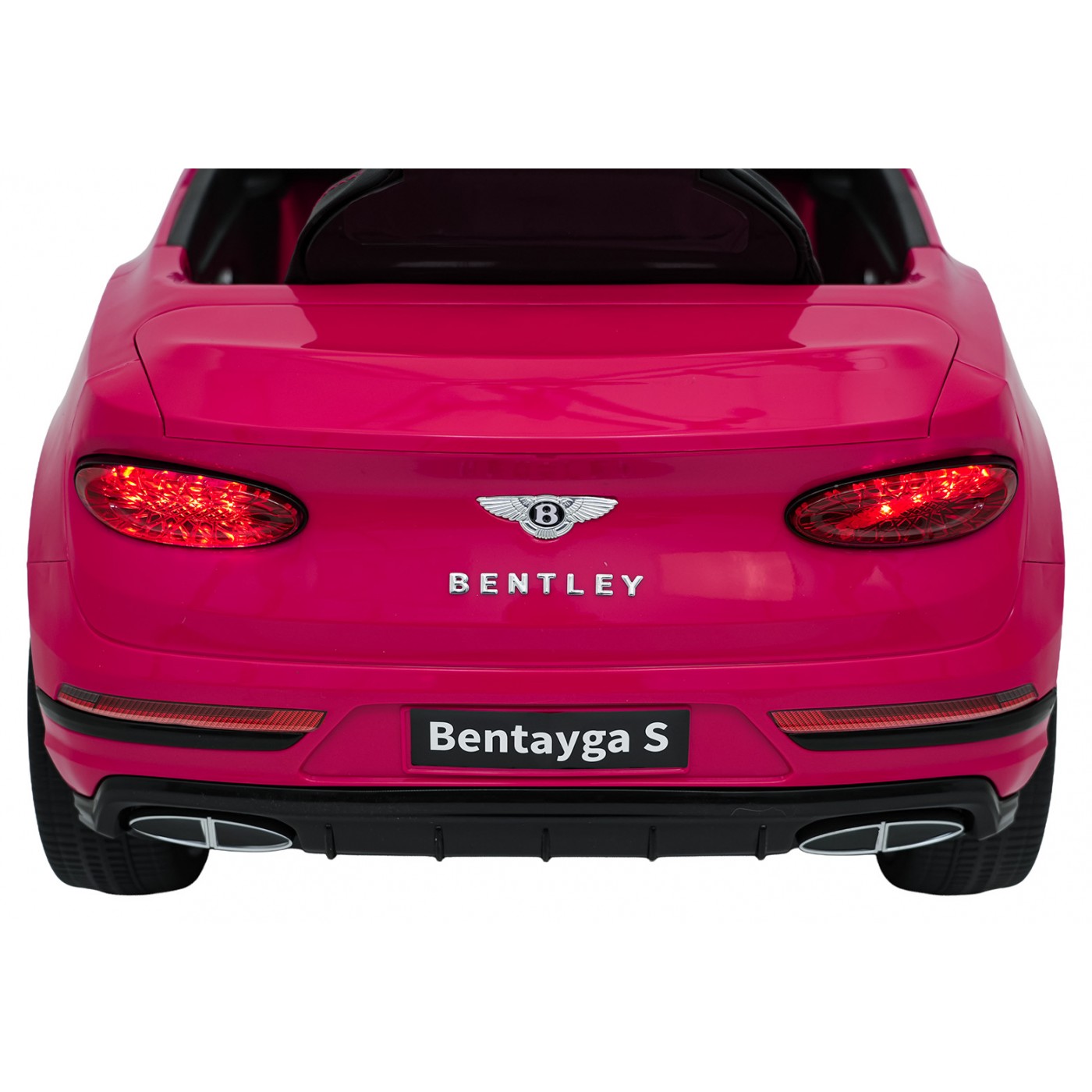Ružové vozidlo Bentley Bentayga S