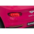 Ružové vozidlo Bentley Bentayga S