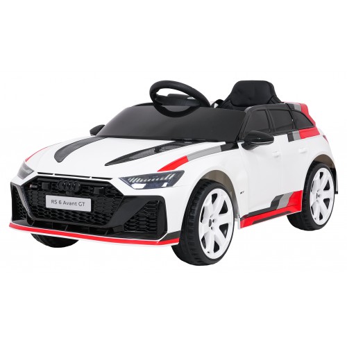 Vozidlo Audi RS6 Avant GT bielej farby
