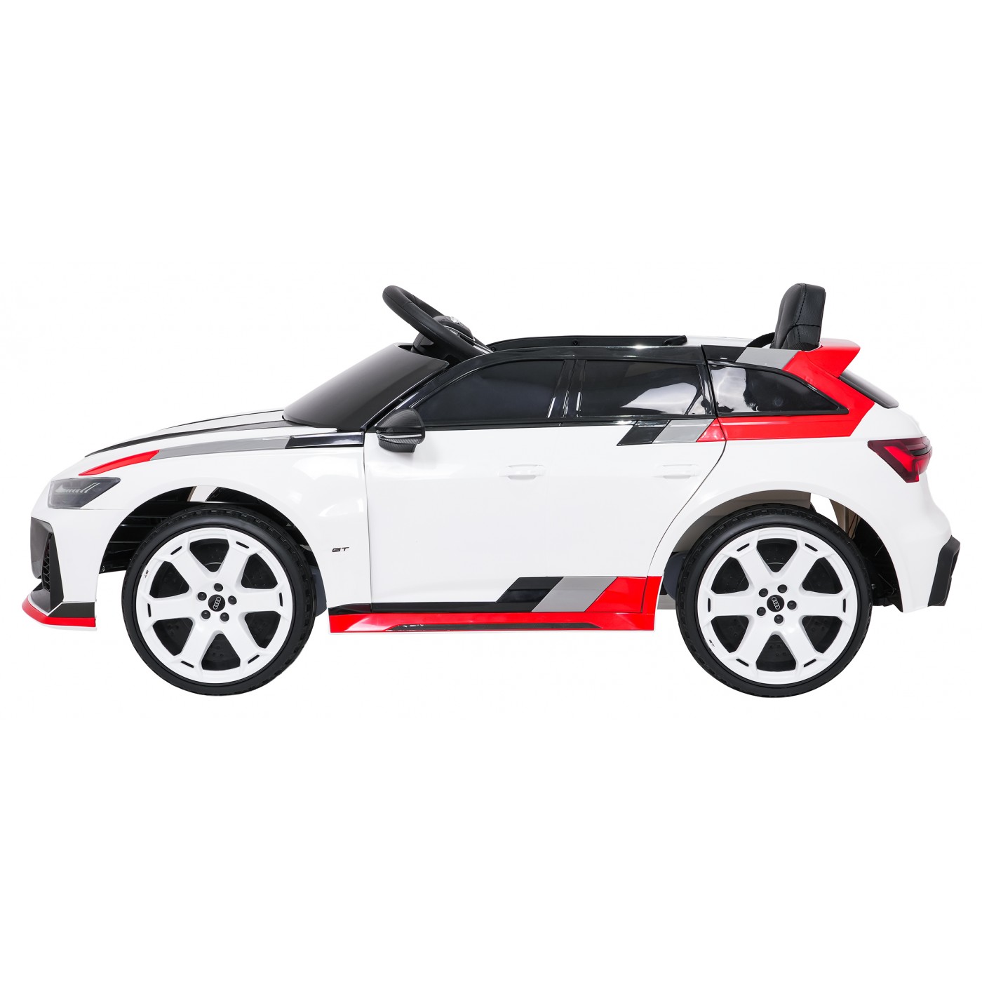 Vozidlo Audi RS6 Avant GT bielej farby