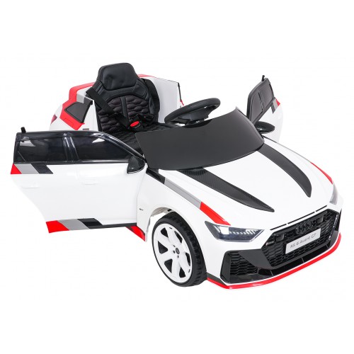 Vozidlo Audi RS6 Avant GT bielej farby