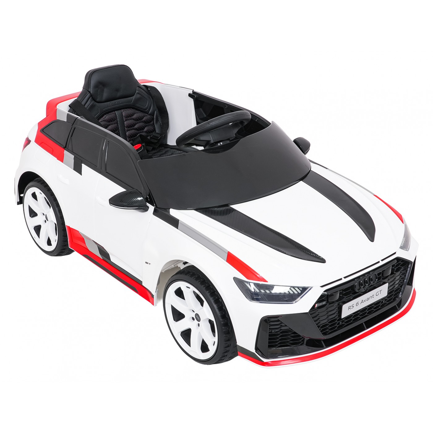 Vozidlo Audi RS6 Avant GT bielej farby