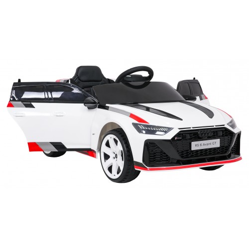 Vozidlo Audi RS6 Avant GT bielej farby