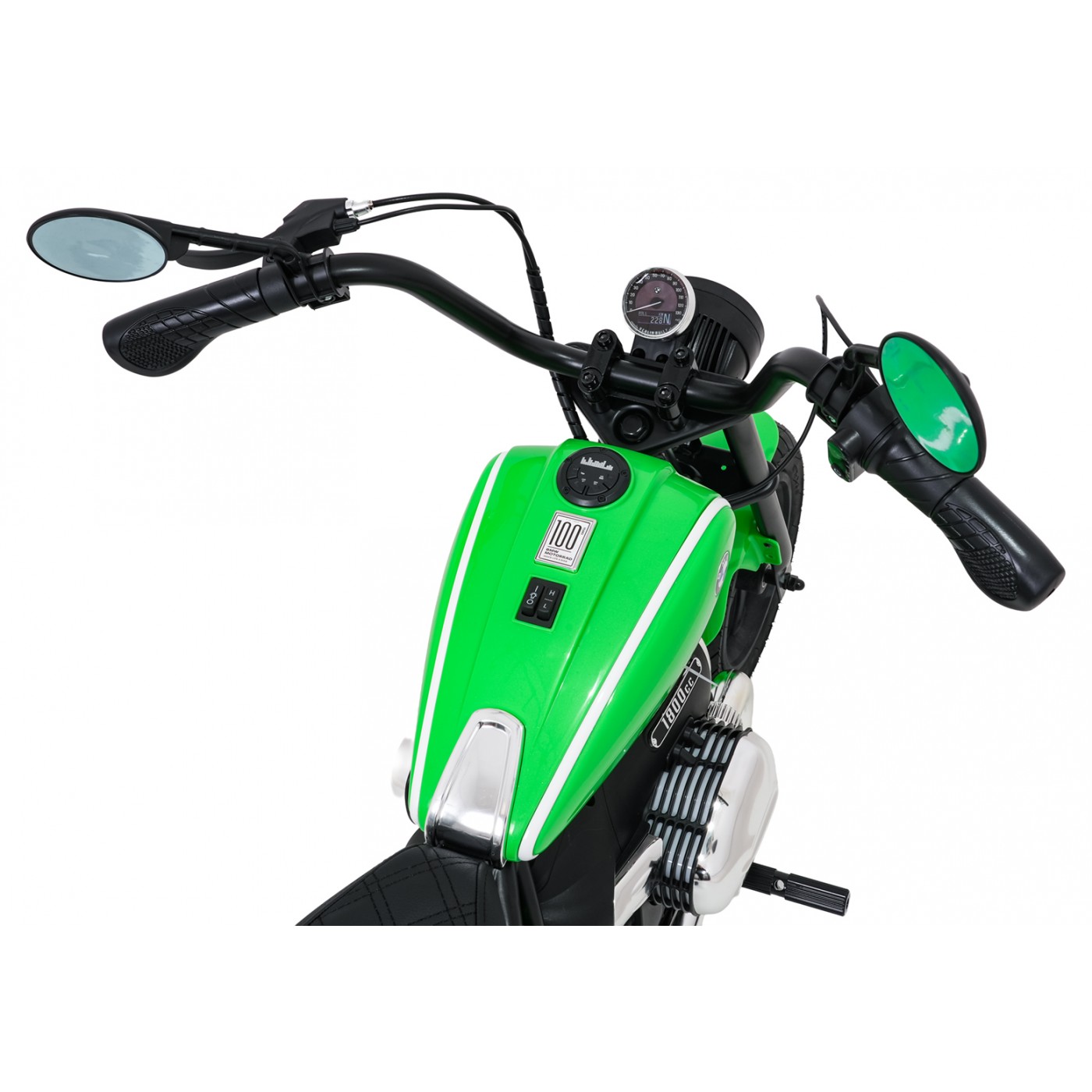 Motor vozidla BMW R18 zelený
