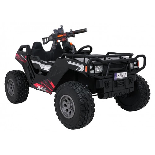 Kočík PROSPECTOR 4x4 STRONG čierny