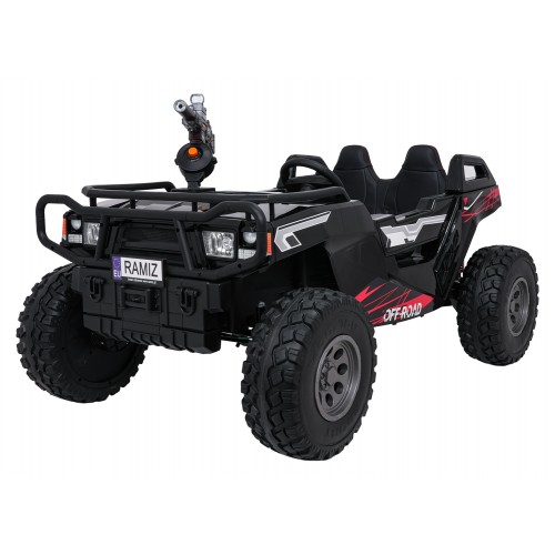 Kočík PROSPECTOR 4x4 STRONG čierny