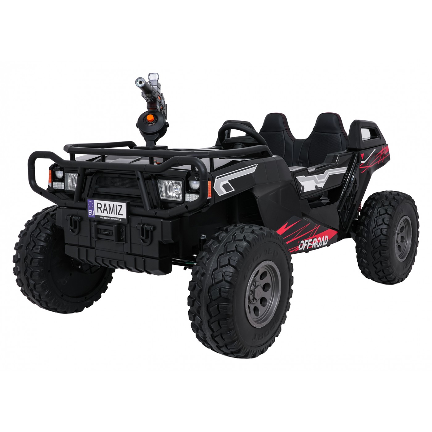 Kočík PROSPECTOR 4x4 STRONG čierny