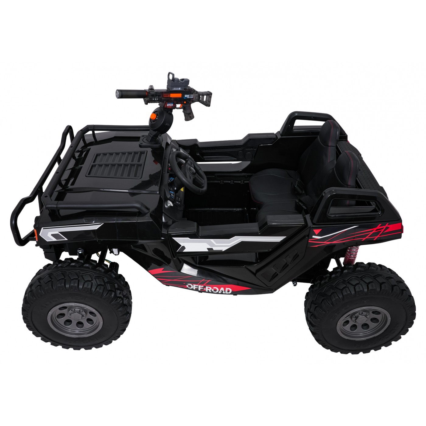 Kočík PROSPECTOR 4x4 STRONG čierny