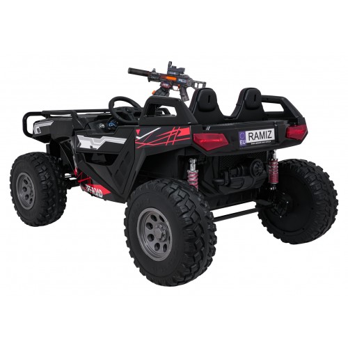 Kočík PROSPECTOR 4x4 STRONG čierny