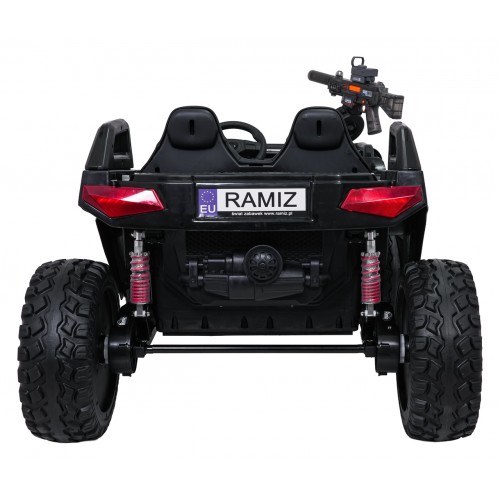 Kočík PROSPECTOR 4x4 STRONG čierny