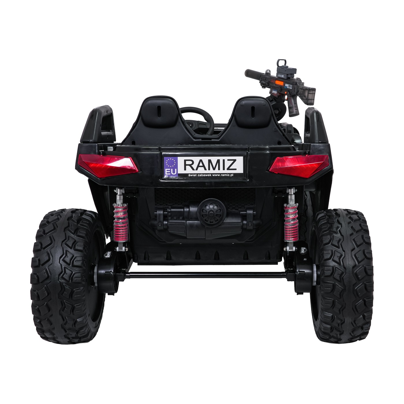 Kočík PROSPECTOR 4x4 STRONG čierny