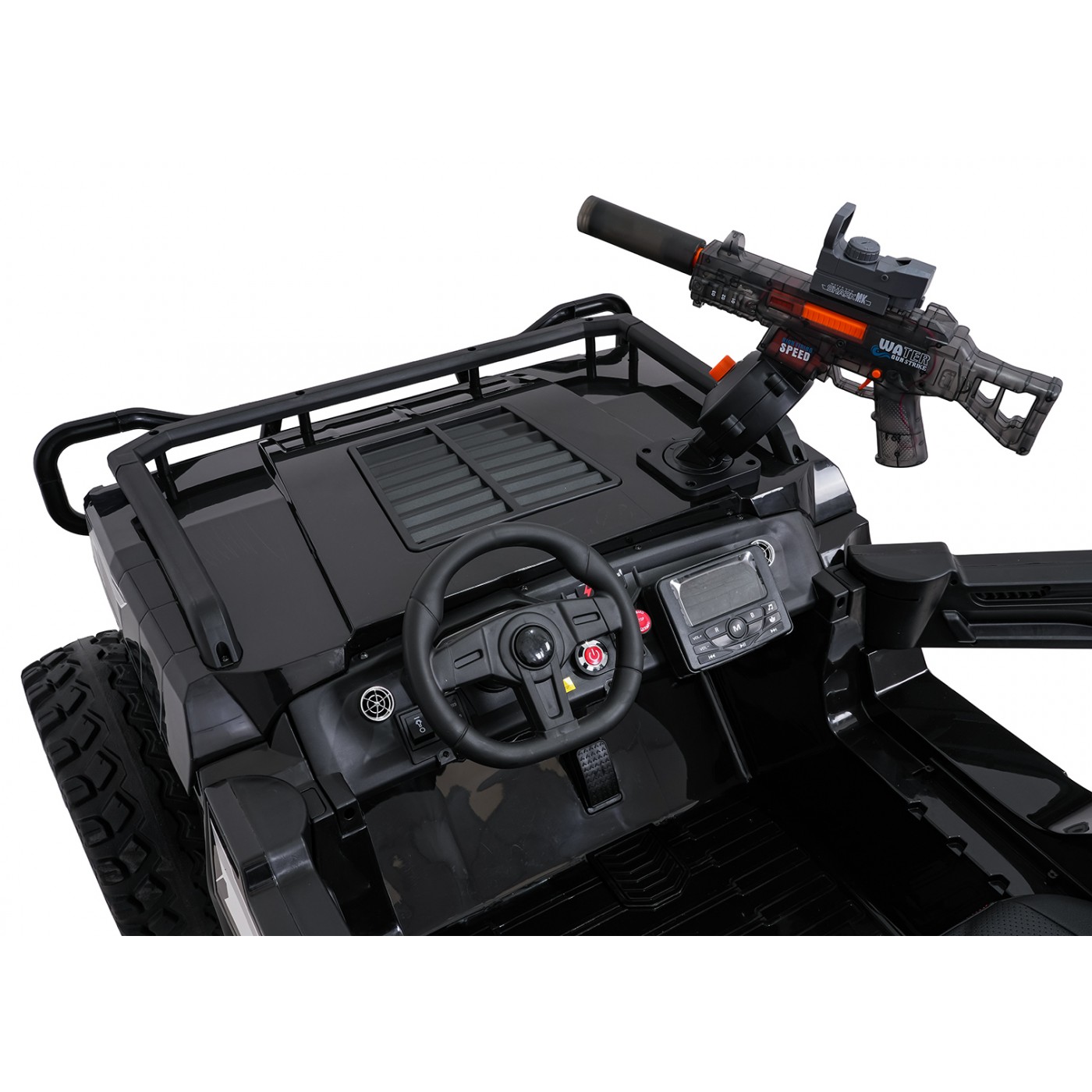 Kočík PROSPECTOR 4x4 STRONG čierny