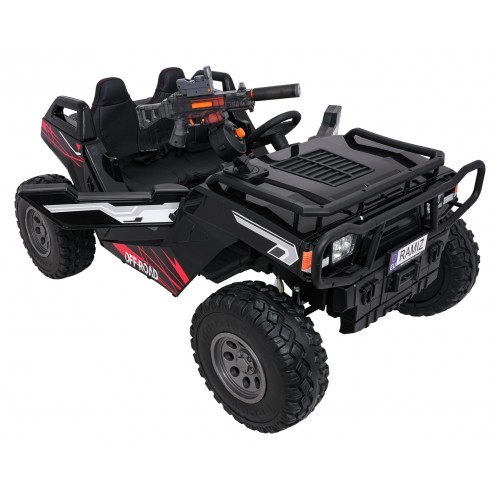 Kočík PROSPECTOR 4x4 STRONG čierny