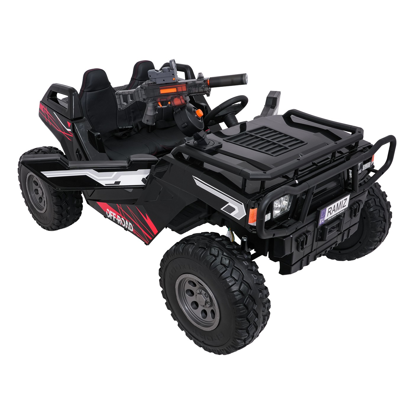 Kočík PROSPECTOR 4x4 STRONG čierny