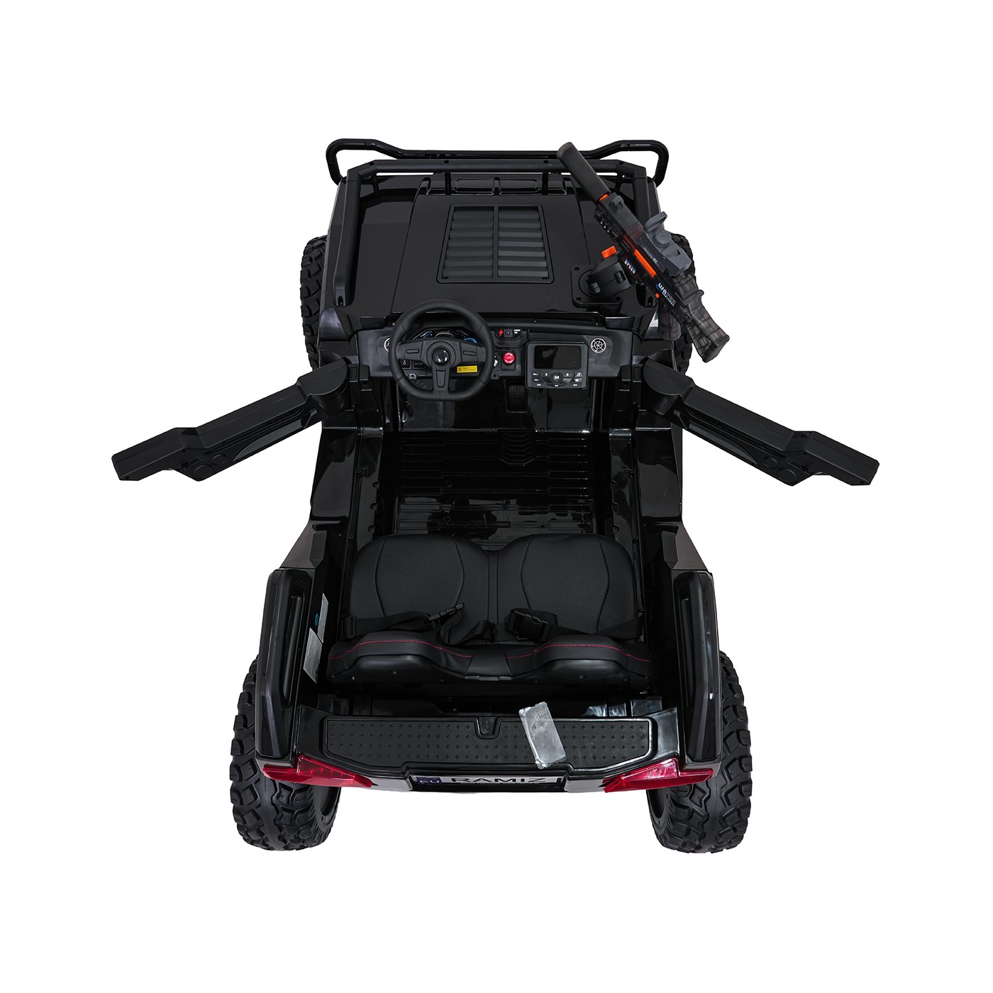 Kočík PROSPECTOR 4x4 STRONG čierny