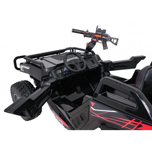 Kočík PROSPECTOR 4x4 STRONG čierny