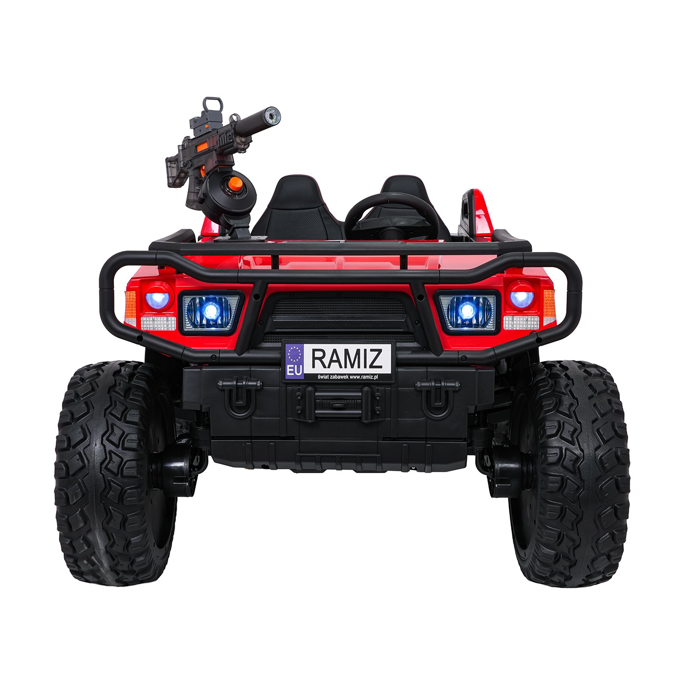 Kočík PROSPECTOR 4x4 STRONG červený