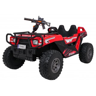 Kočík PROSPECTOR 4x4 STRONG červený