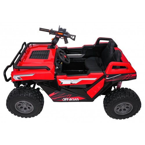 Kočík PROSPECTOR 4x4 STRONG červený
