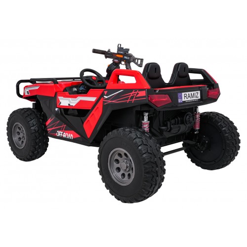 Kočík PROSPECTOR 4x4 STRONG červený
