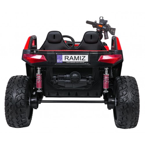 Kočík PROSPECTOR 4x4 STRONG červený