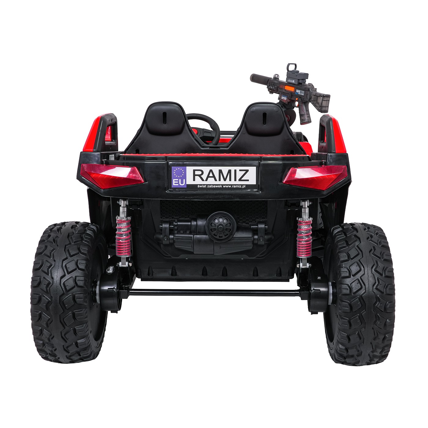 Kočík PROSPECTOR 4x4 STRONG červený