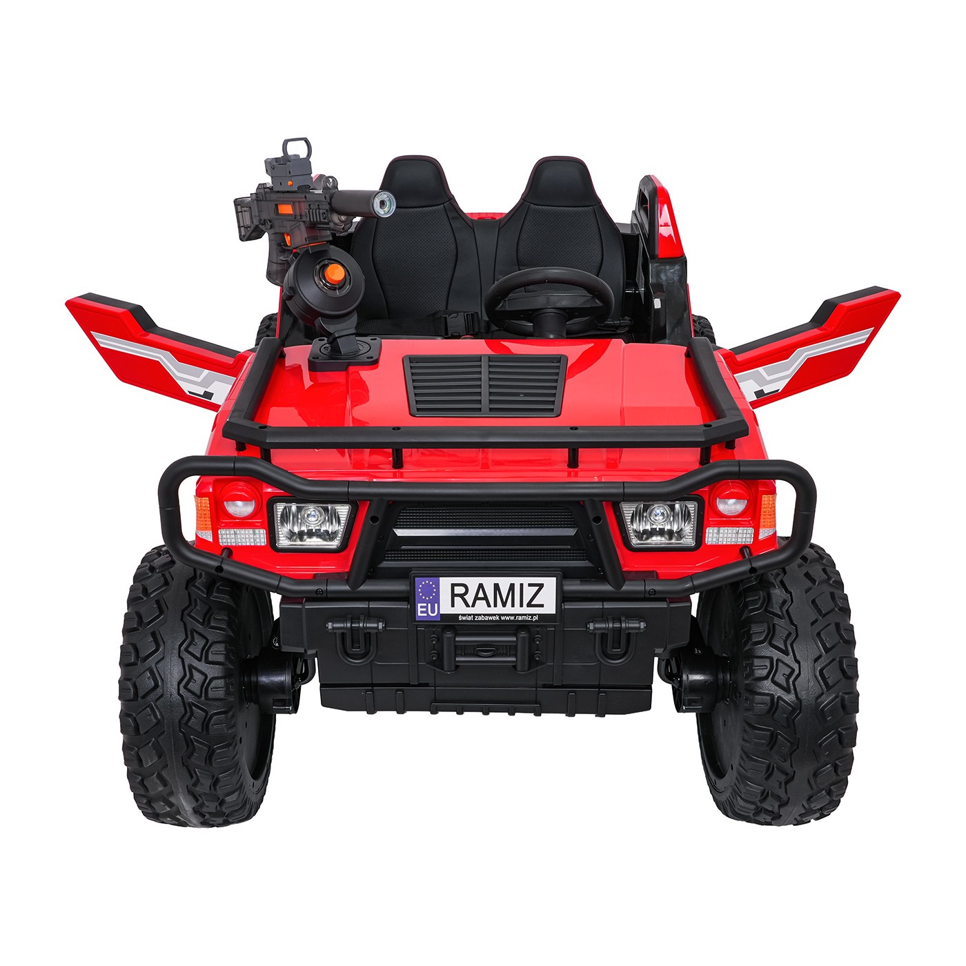 Kočík PROSPECTOR 4x4 STRONG červený