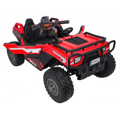 Kočík PROSPECTOR 4x4 STRONG červený